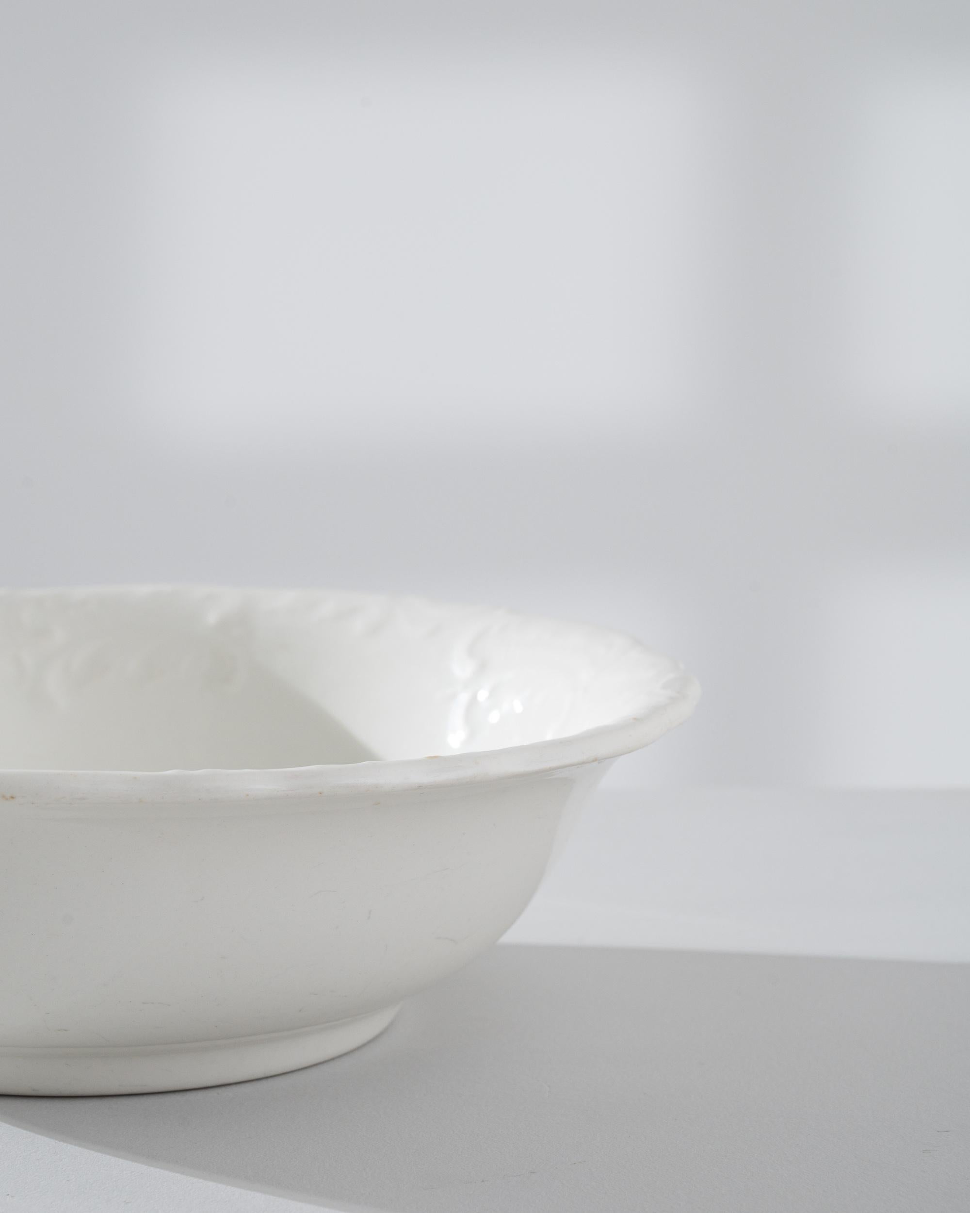 20th Century 1900s Belgian Porcelain Bowl For Sale