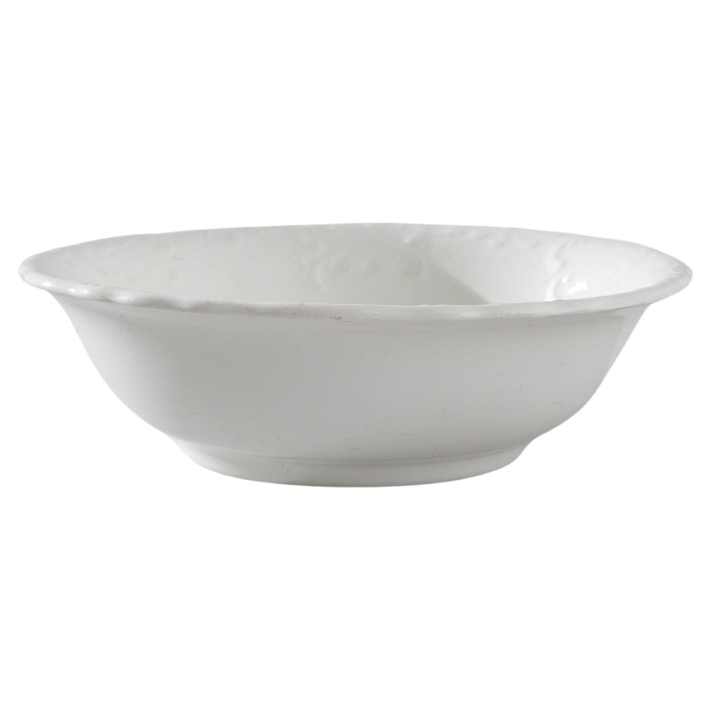 1900s Belgian Porcelain Bowl For Sale