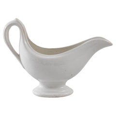 1900s Belgian Porcelain Sauceboat