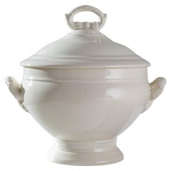 1900s Belgian Porcelain Tureen