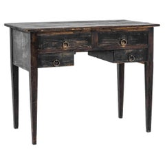 1900s Belgian Wood Patinated Table