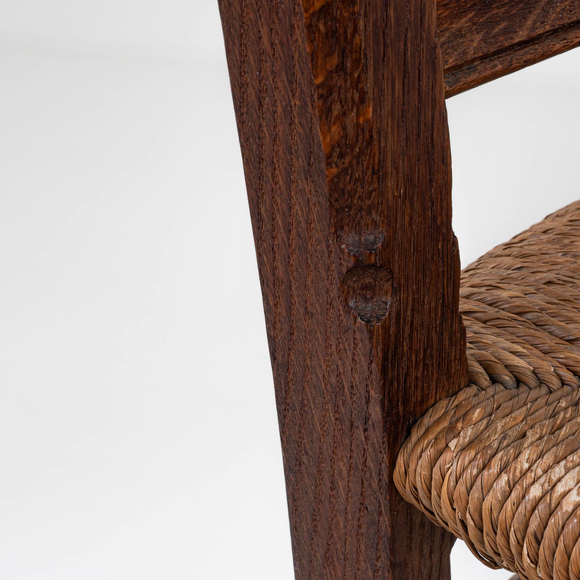 Sedia belga in legno del 1900 in vendita 8