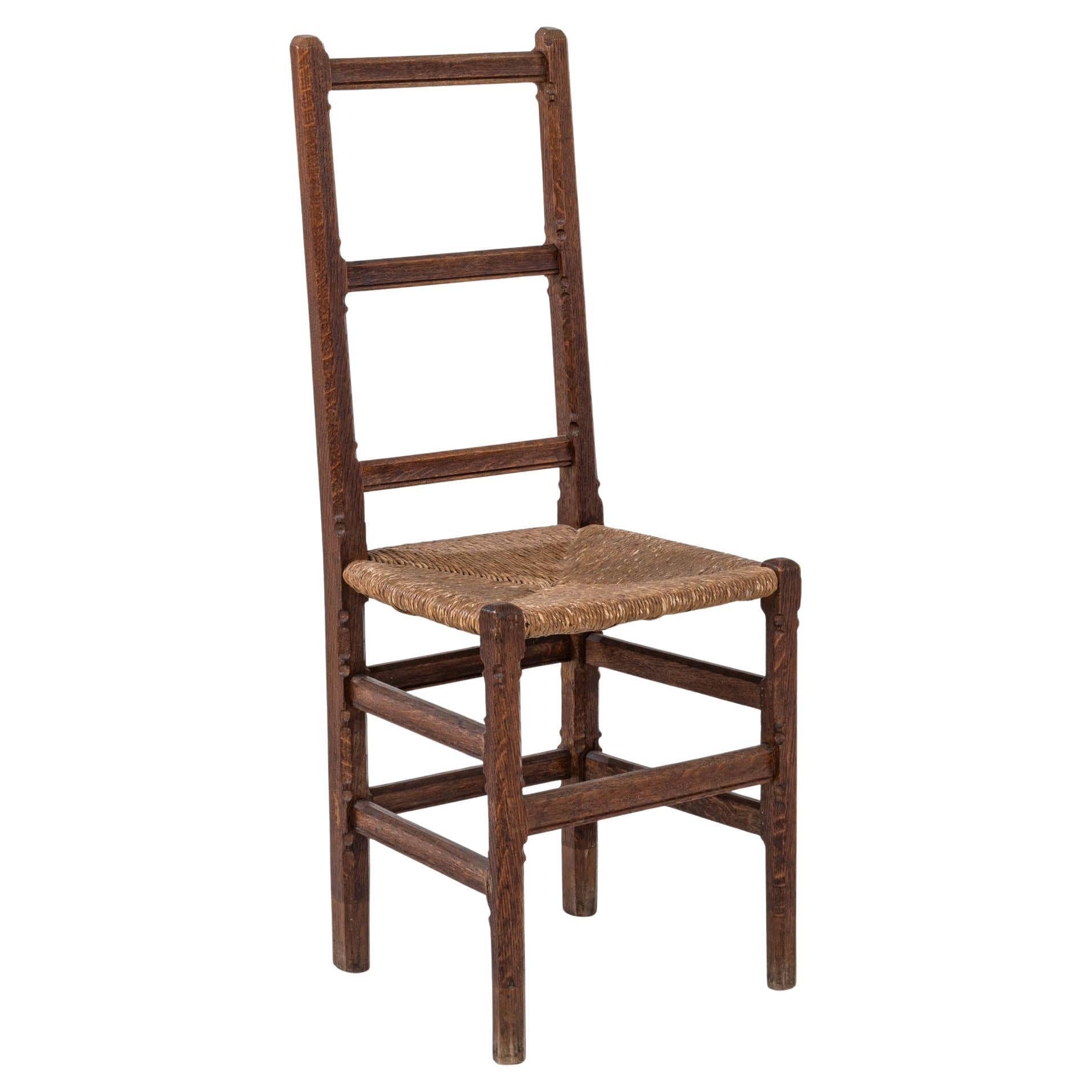 1900s Belgian Wooden Chair
