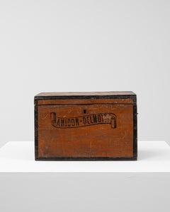 1900s Belgian Wooden Chest