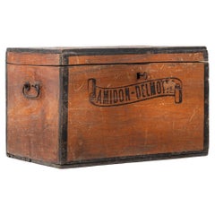 1900s Belgian Wooden Chest