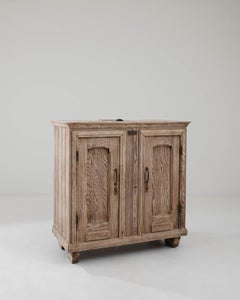1900s Belgian Wooden Ice Box