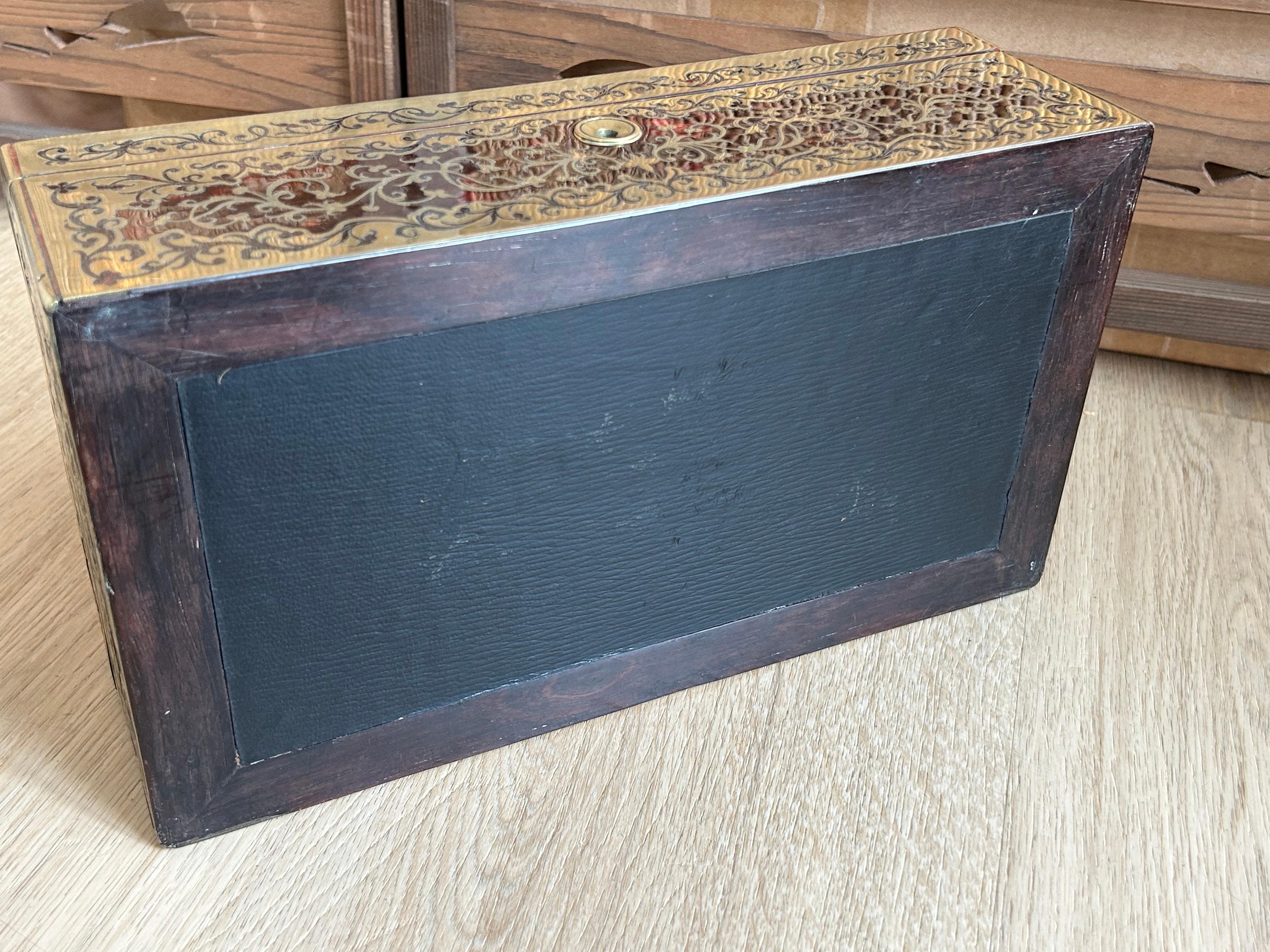1900's Boulle Cigar box For Sale 1