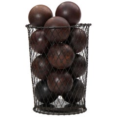 Collezione di palle da bowling dagli Stati Uniti, anni '900