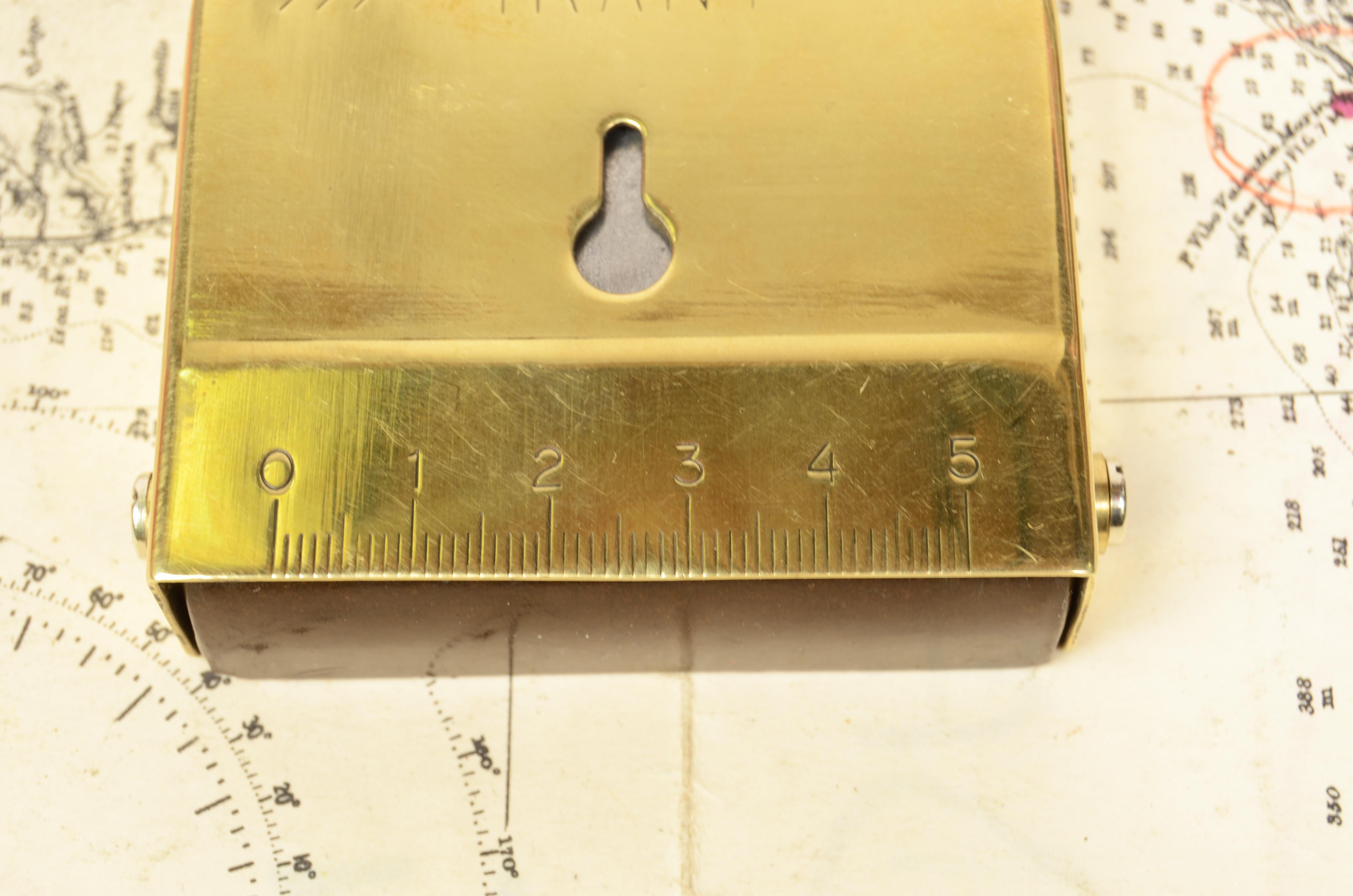 1900s Brass Bakelite Magnetic Topographer Compass Surveyor Measurement Instrumen For Sale 2
