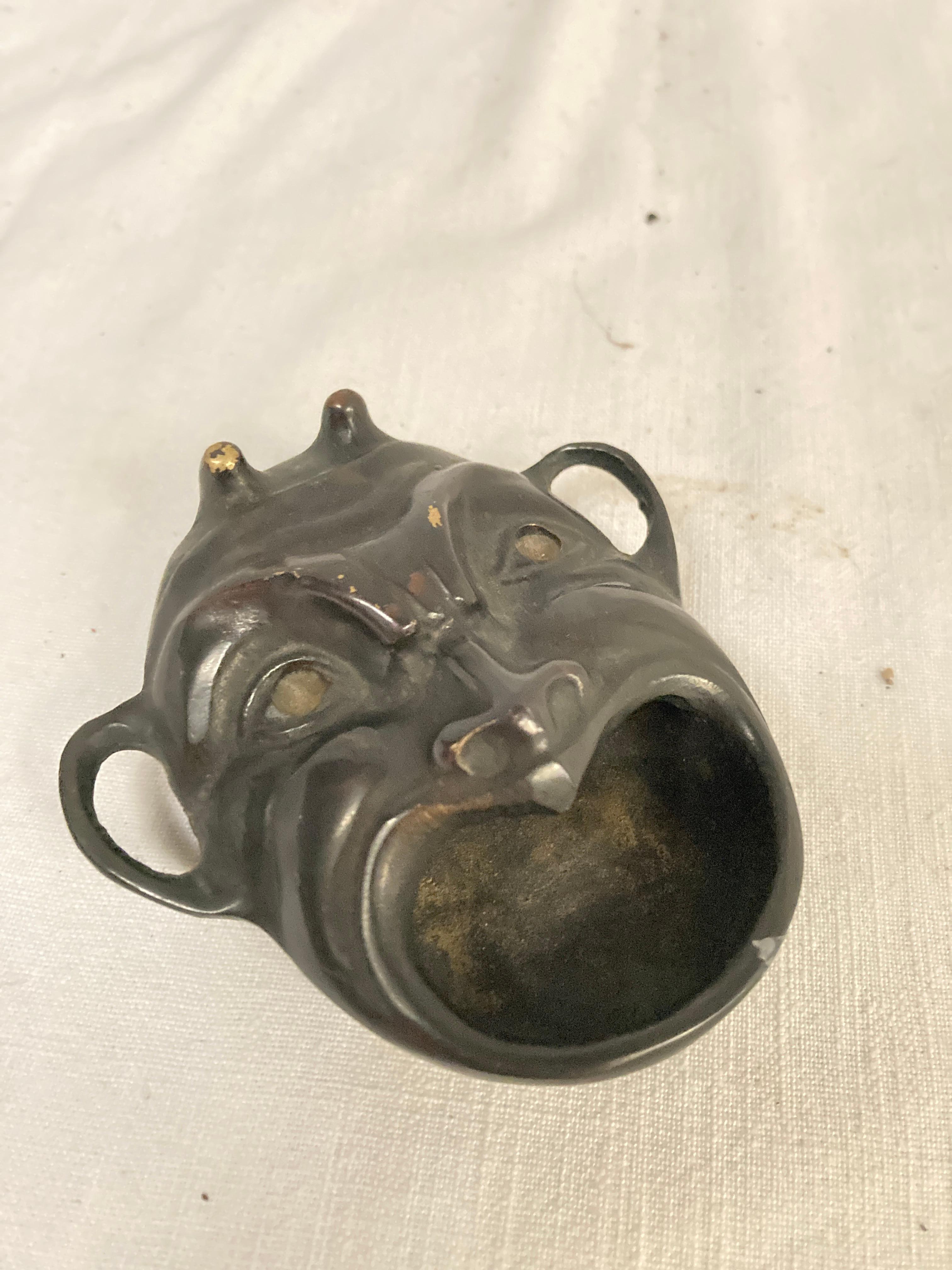 European 1900's Bronze ashtray For Sale