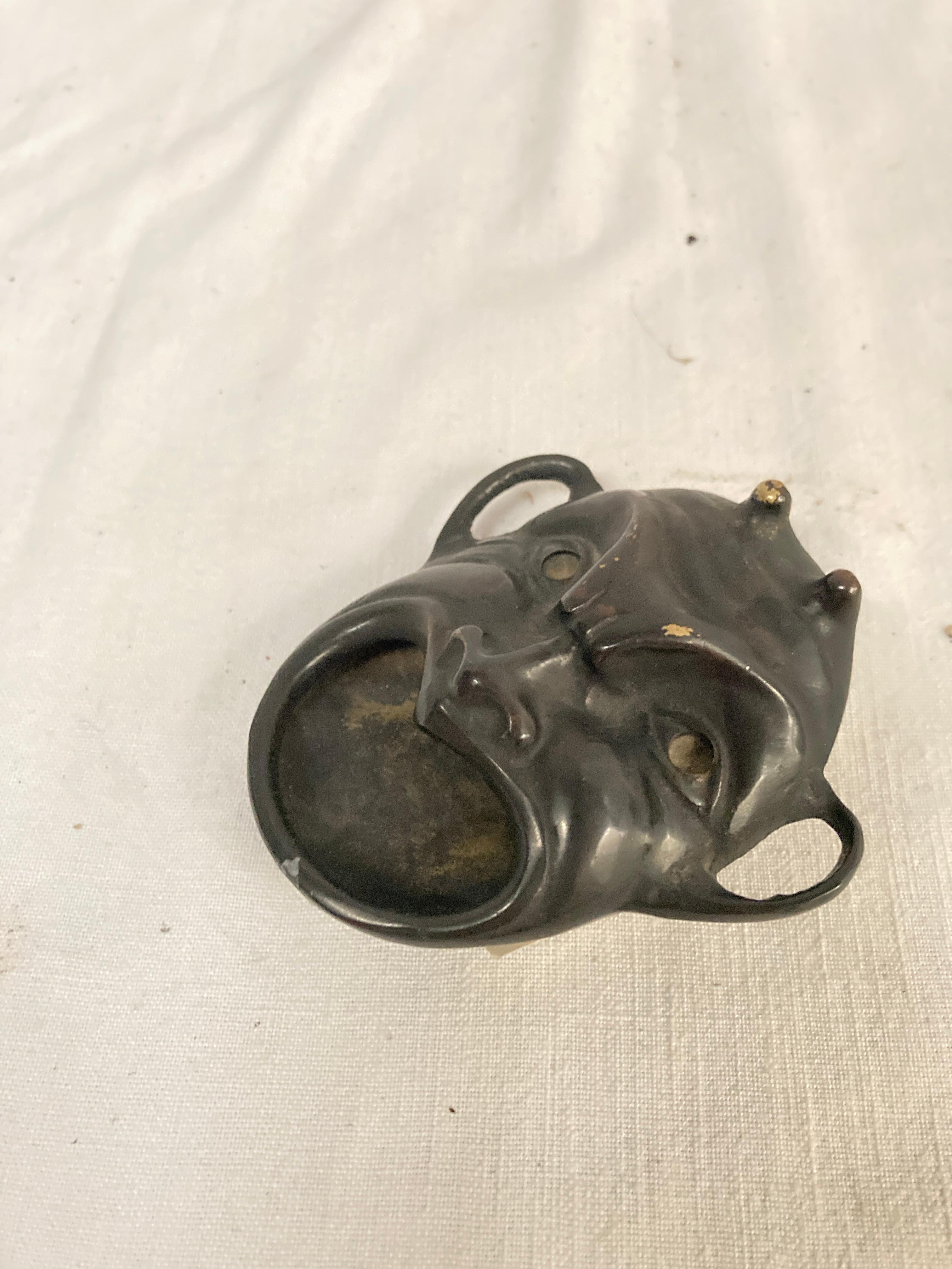 1900's Bronze ashtray In Good Condition For Sale In New York, NY
