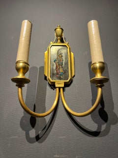 Applique Caldwell Mirror Chinoiserie del 1900