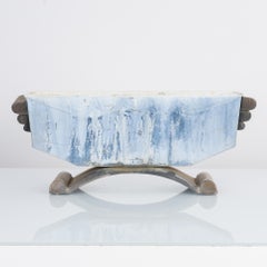 1900s Cast Iron Planter with Arched Base