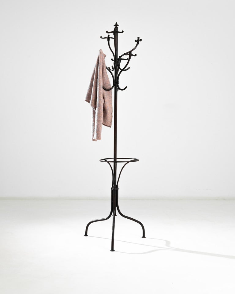1900s, Central European Iron Coat Rack For Sale at 1stDibs