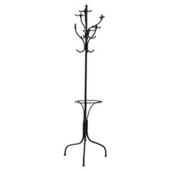 1900s, Central European Iron Coat Rack