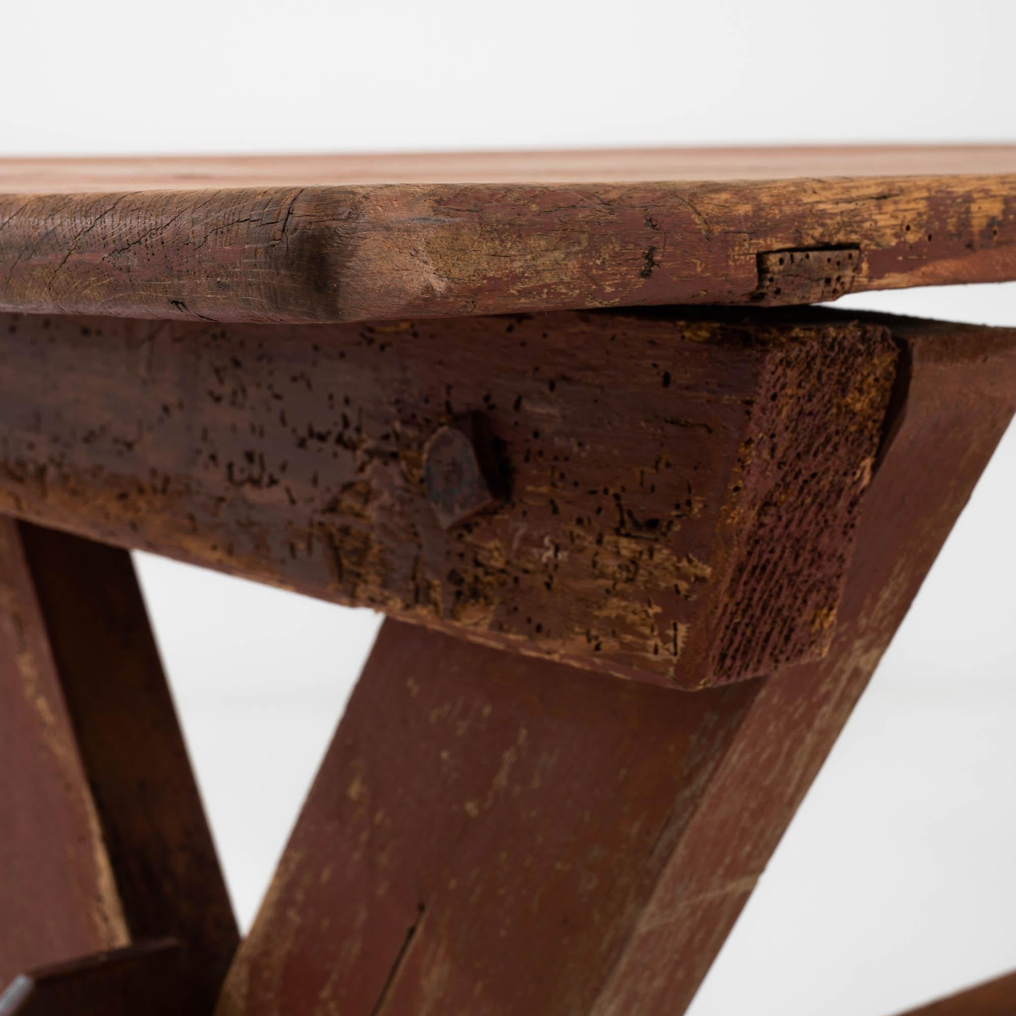 1900s Central European Wooden Table For Sale 3