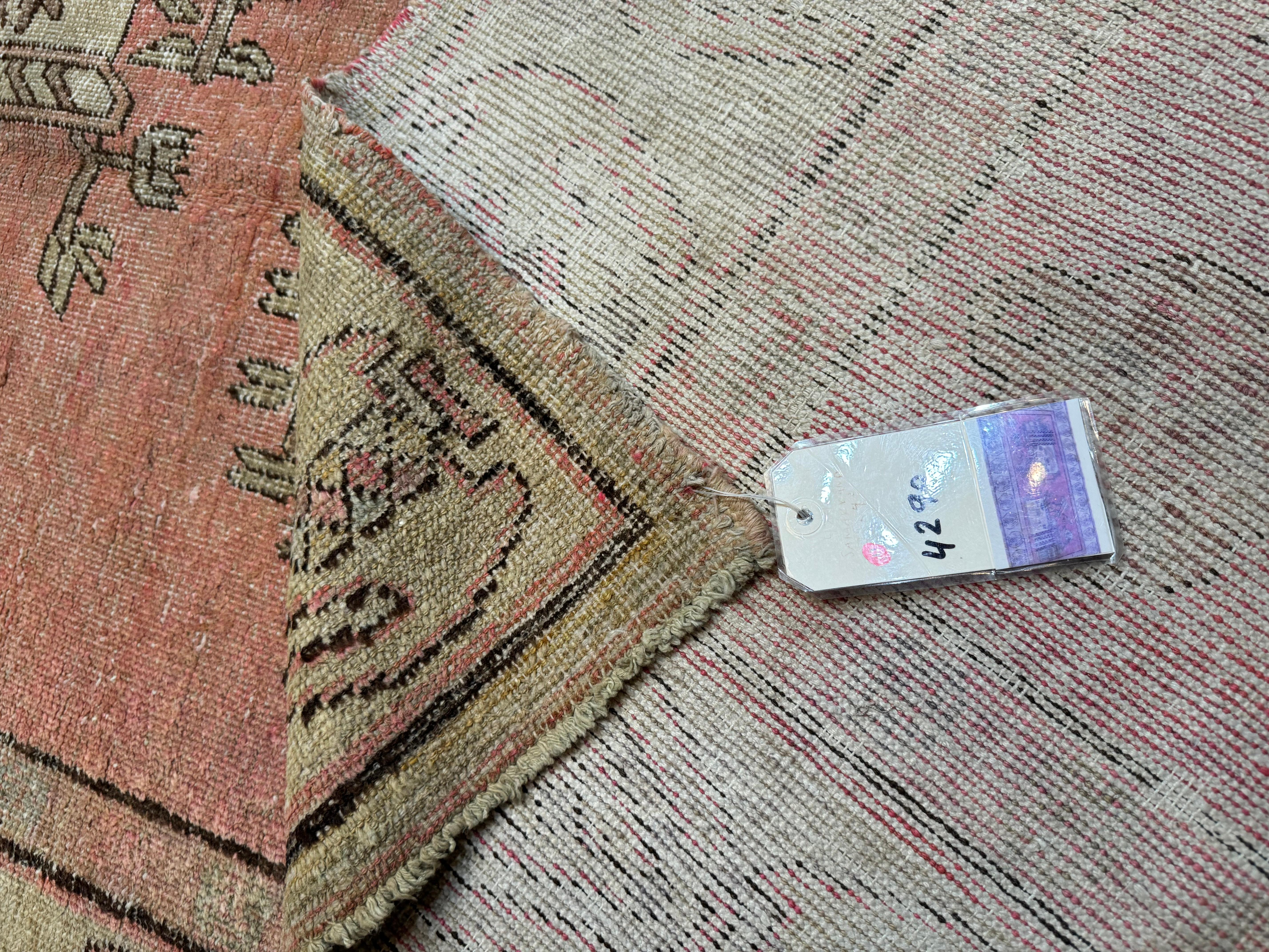 Américain Tapis Samarkand ancien des années 1900 7,9