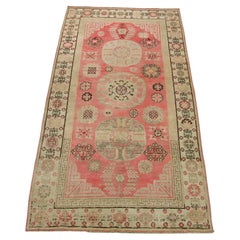 Tapis Samarkand ancien des années 1900 9,3" X 4,7"