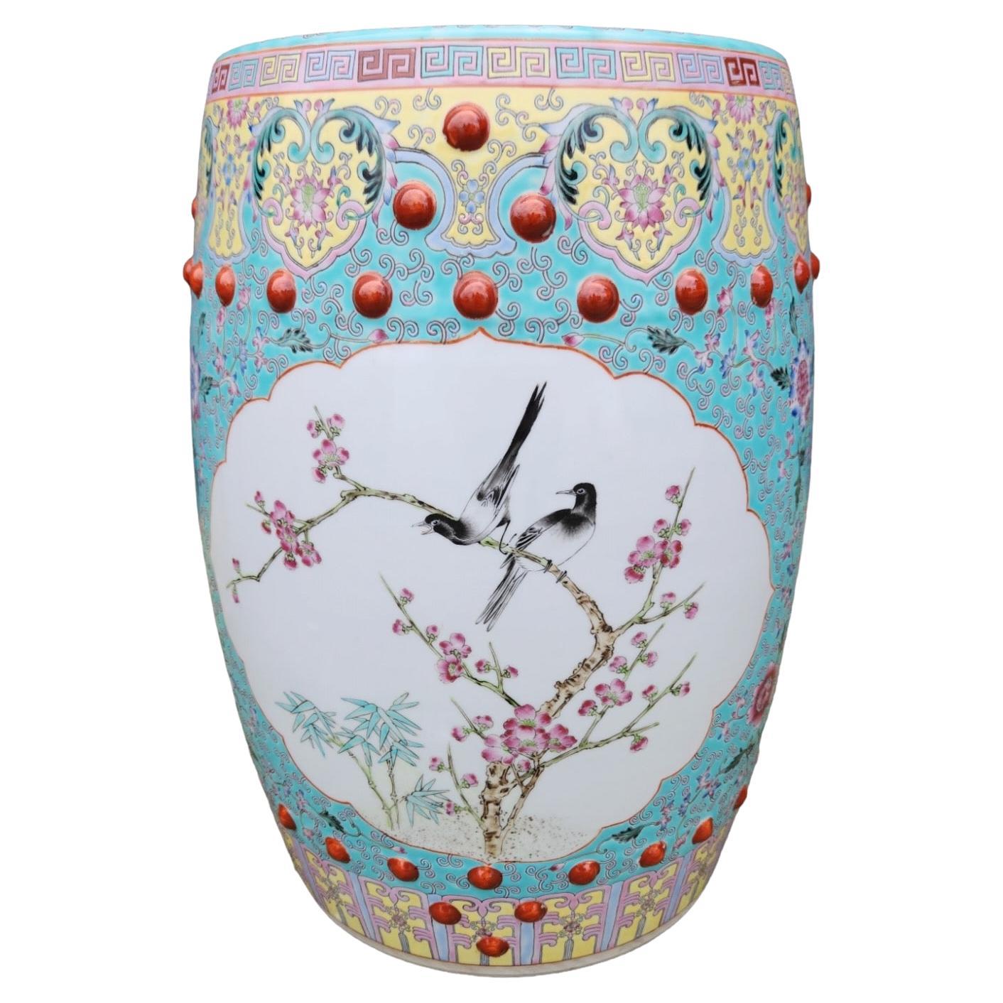 1900s Chinese Garden Stool For Sale