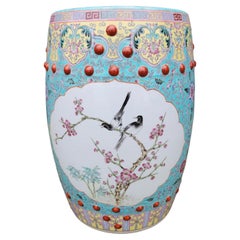 Antique 1900s Chinese Garden Stool