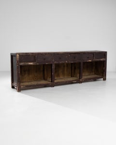 1900s Chinese Wooden Counter