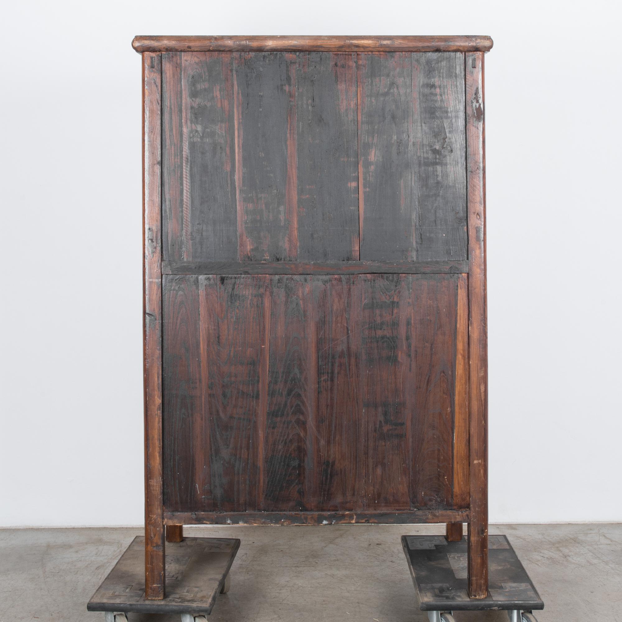 1900s Chinese Wooden Armoire 10