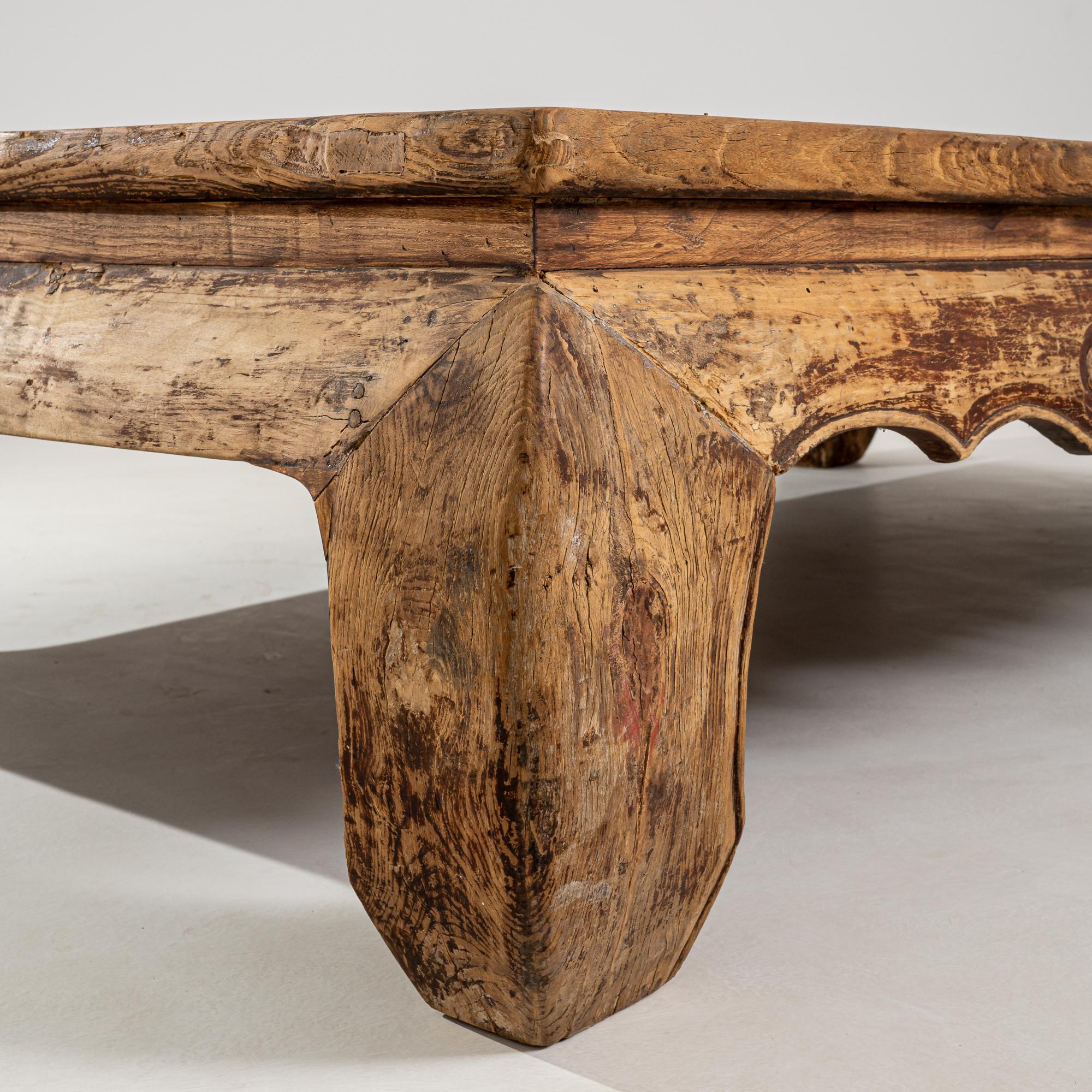 1900s Chinese Wooden Coffee Table 7