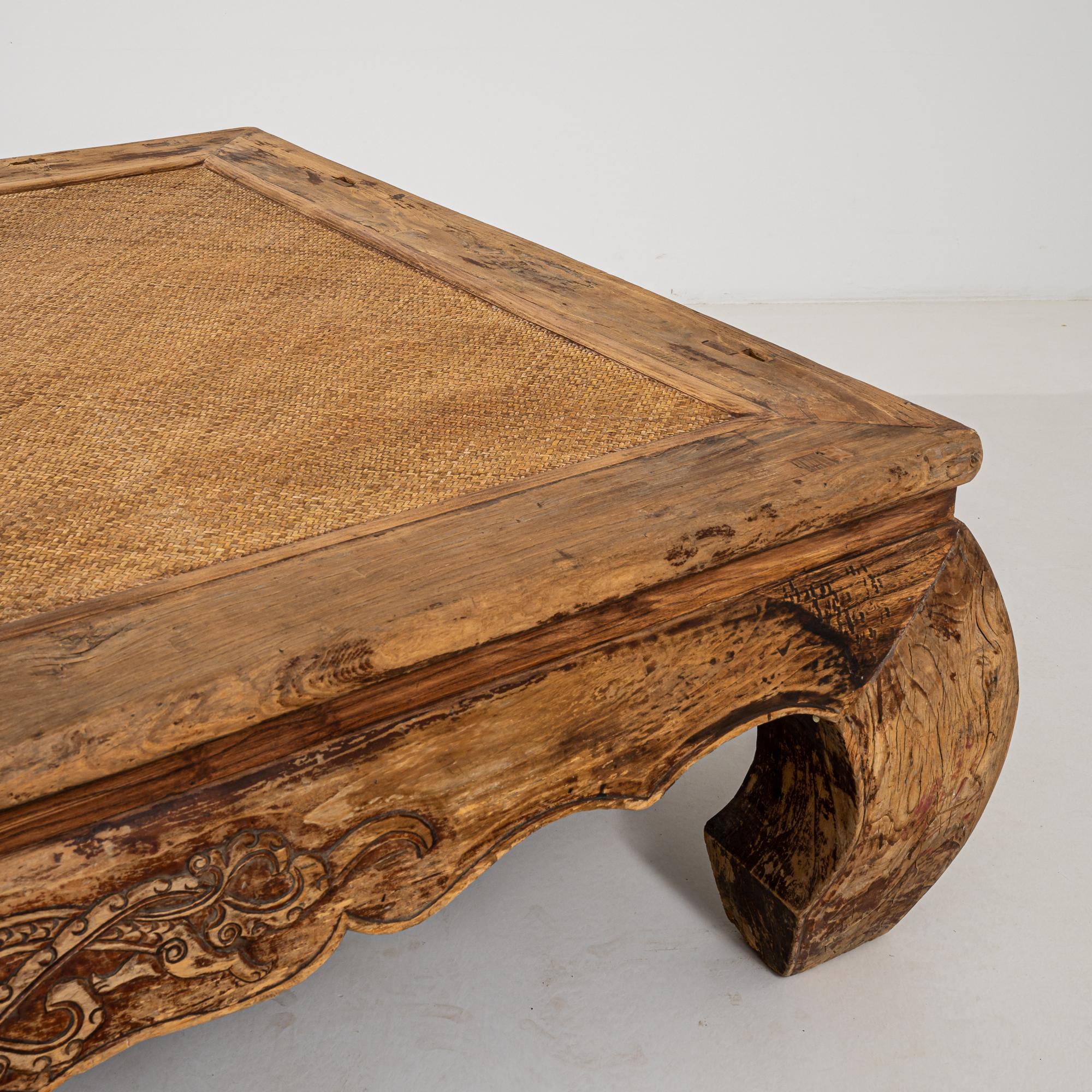 1900s Chinese Wooden Coffee Table 4