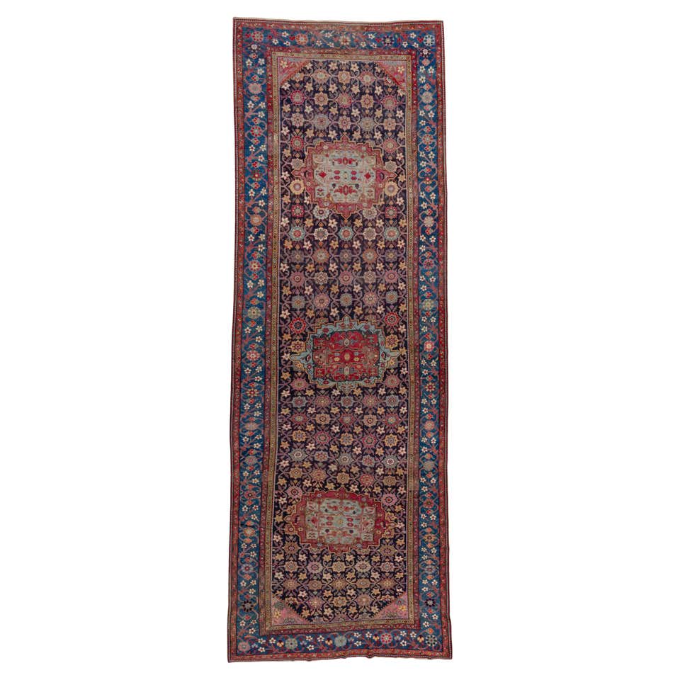 Vintage Persian Mahal Rug with Mina Khani Pattern and Spanish Revival ...