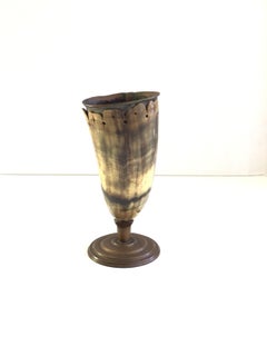 Portacornetti in rame del 1900 su base in rame