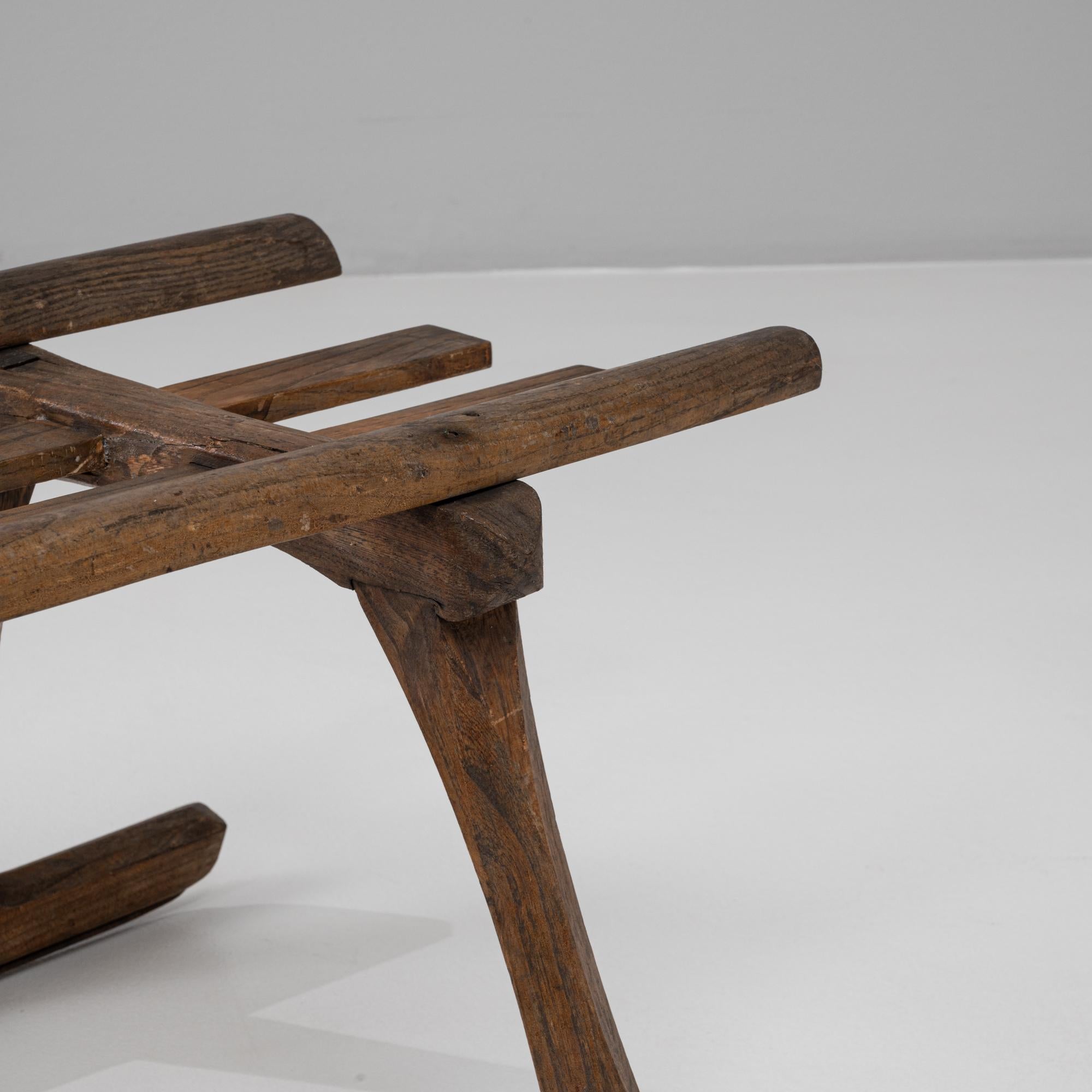 Traîneau en bois courbé tchèque des années 1900 en vente 4