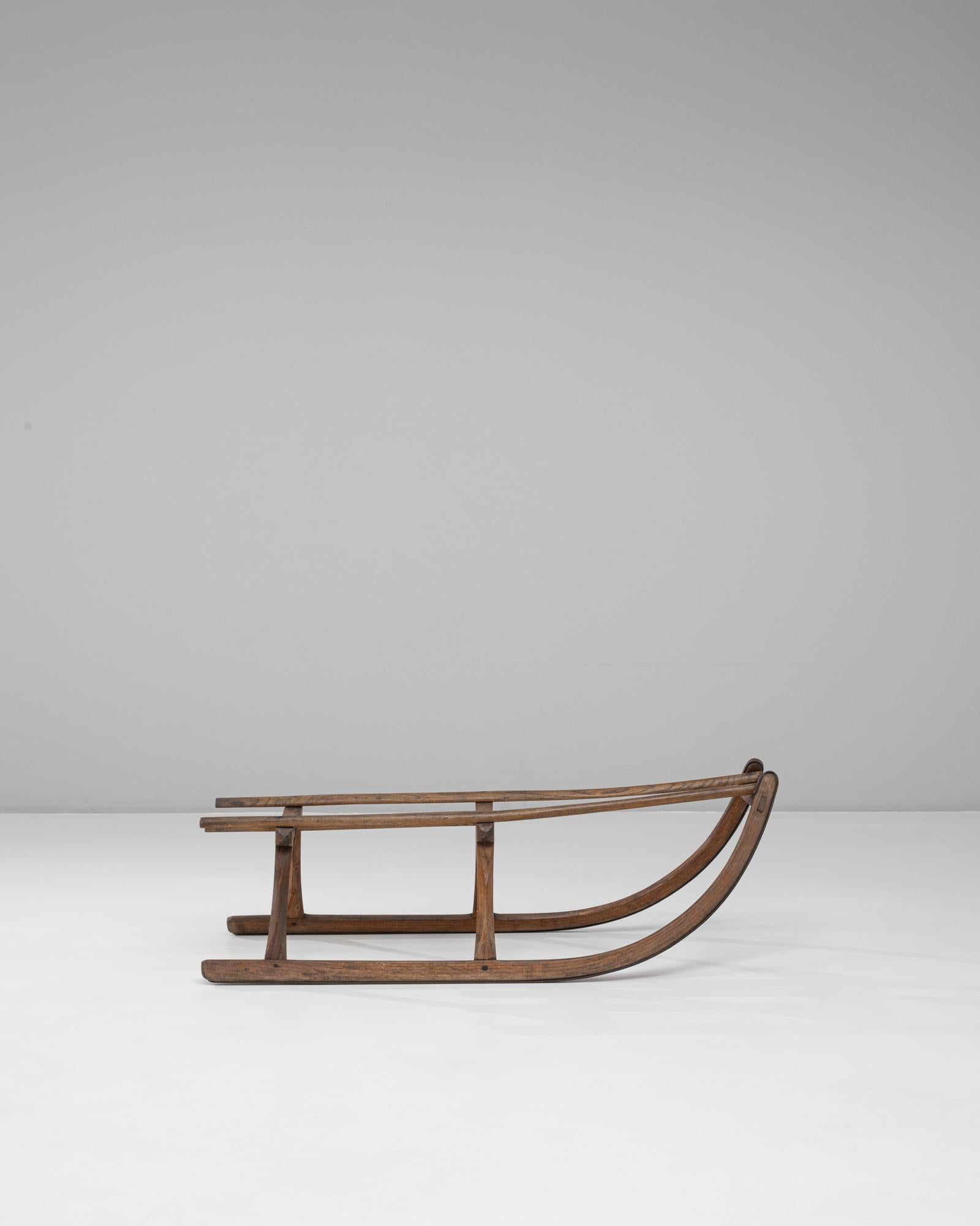 Tchèque Traîneau en bois courbé tchèque des années 1900 en vente