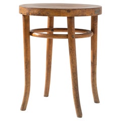 Used 1900s Czech Wooden Stool