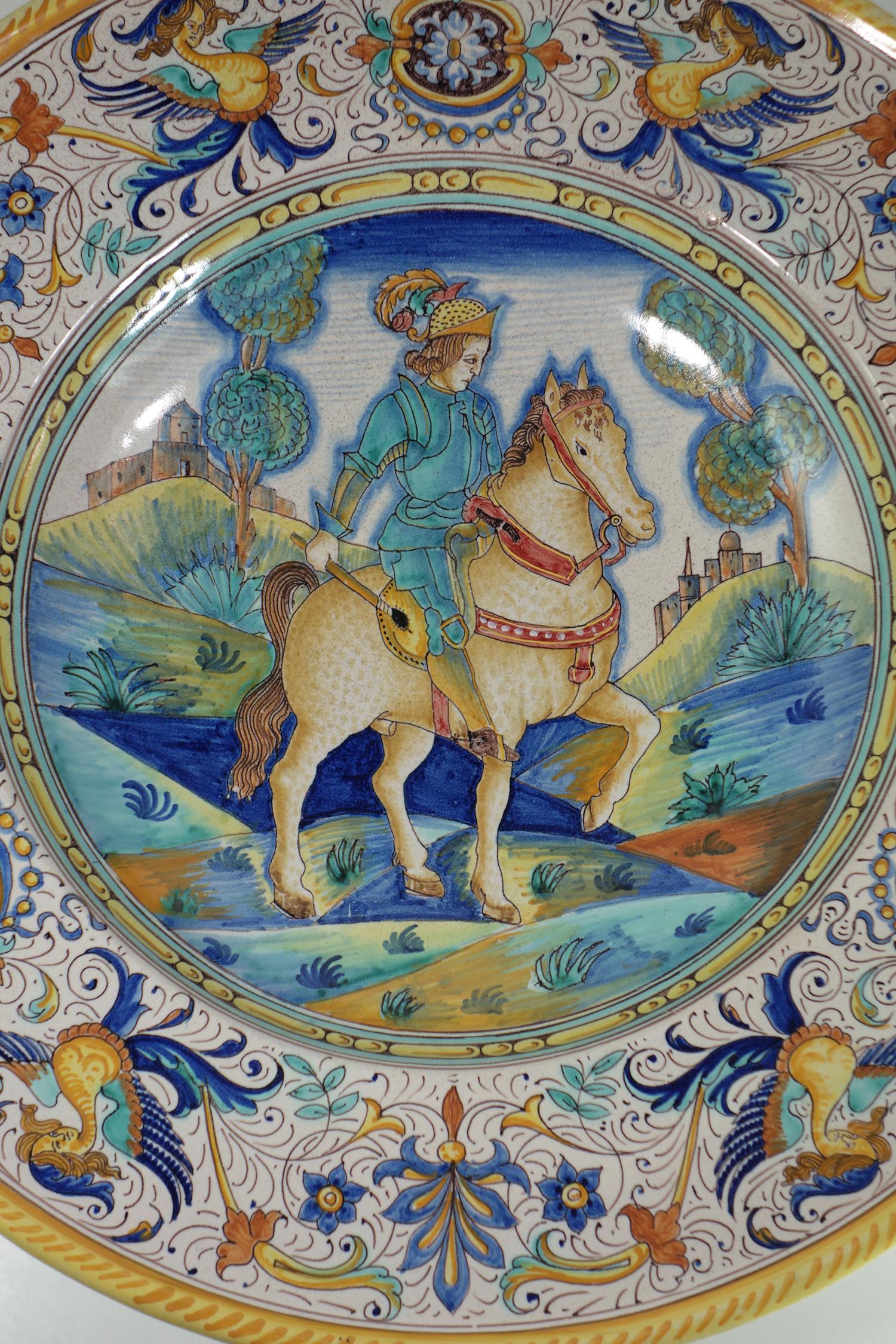 Placa de desfile
David Zipirovic
Deruta
Italia, principios de 1900

Mayólica pintada
Símbolo Gráfico Zipirovic bajo la placa
Condición perfecta

No puede faltar en tu colección de mayólicas

David Zipirovic, nacido en Odessa, Rusia, a finales del