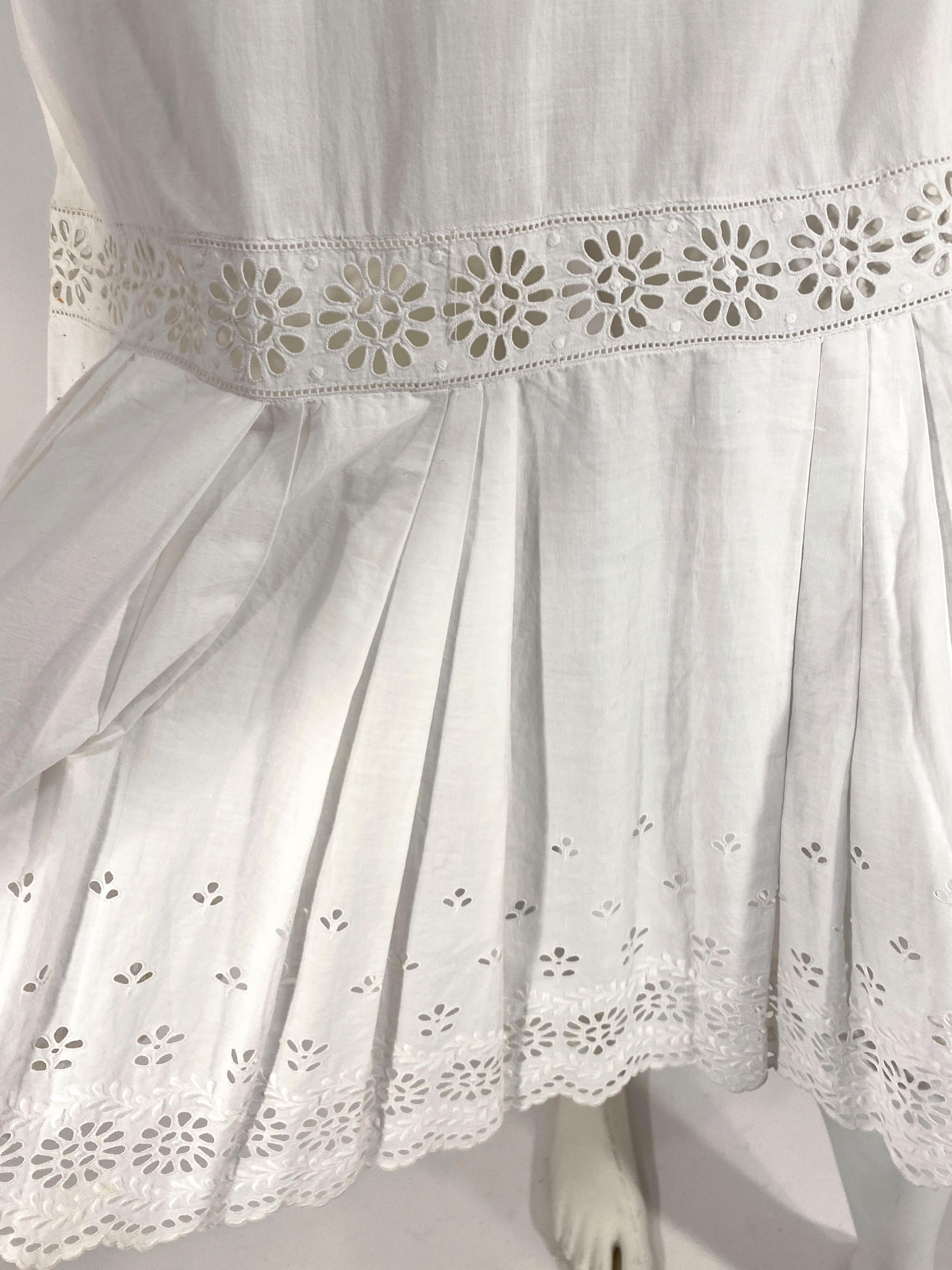 1900s white dress