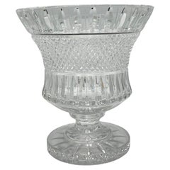 1900s Empire Style Crystal Urn Vase