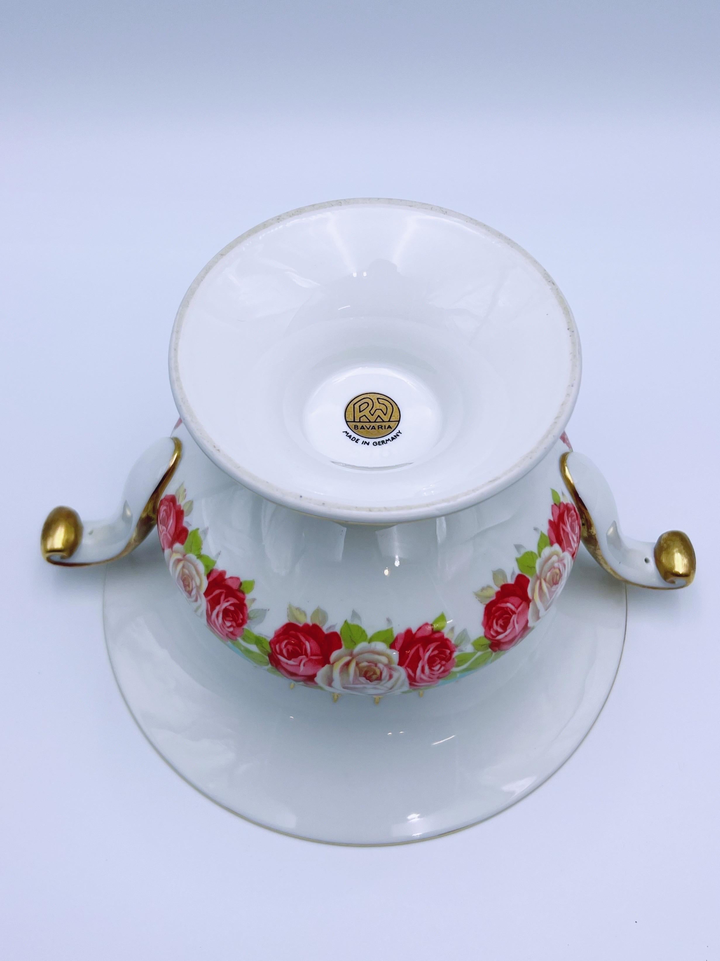 Vaso a urna stile impero del 1900, Rudolf Wächter, Germania in vendita 3