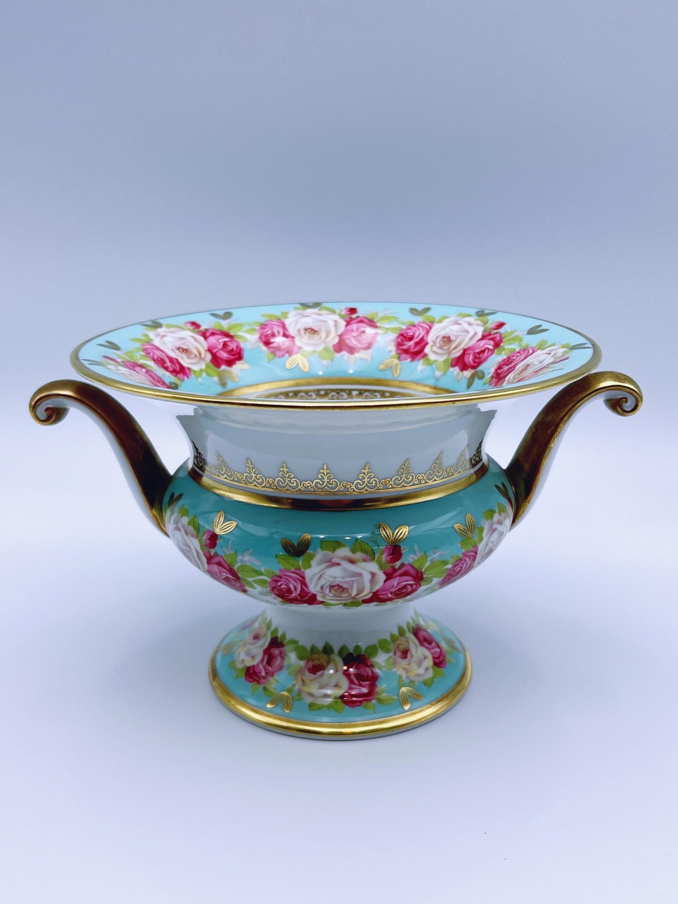 Stile impero Vaso a urna stile impero del 1900, Rudolf Wächter, Germania in vendita