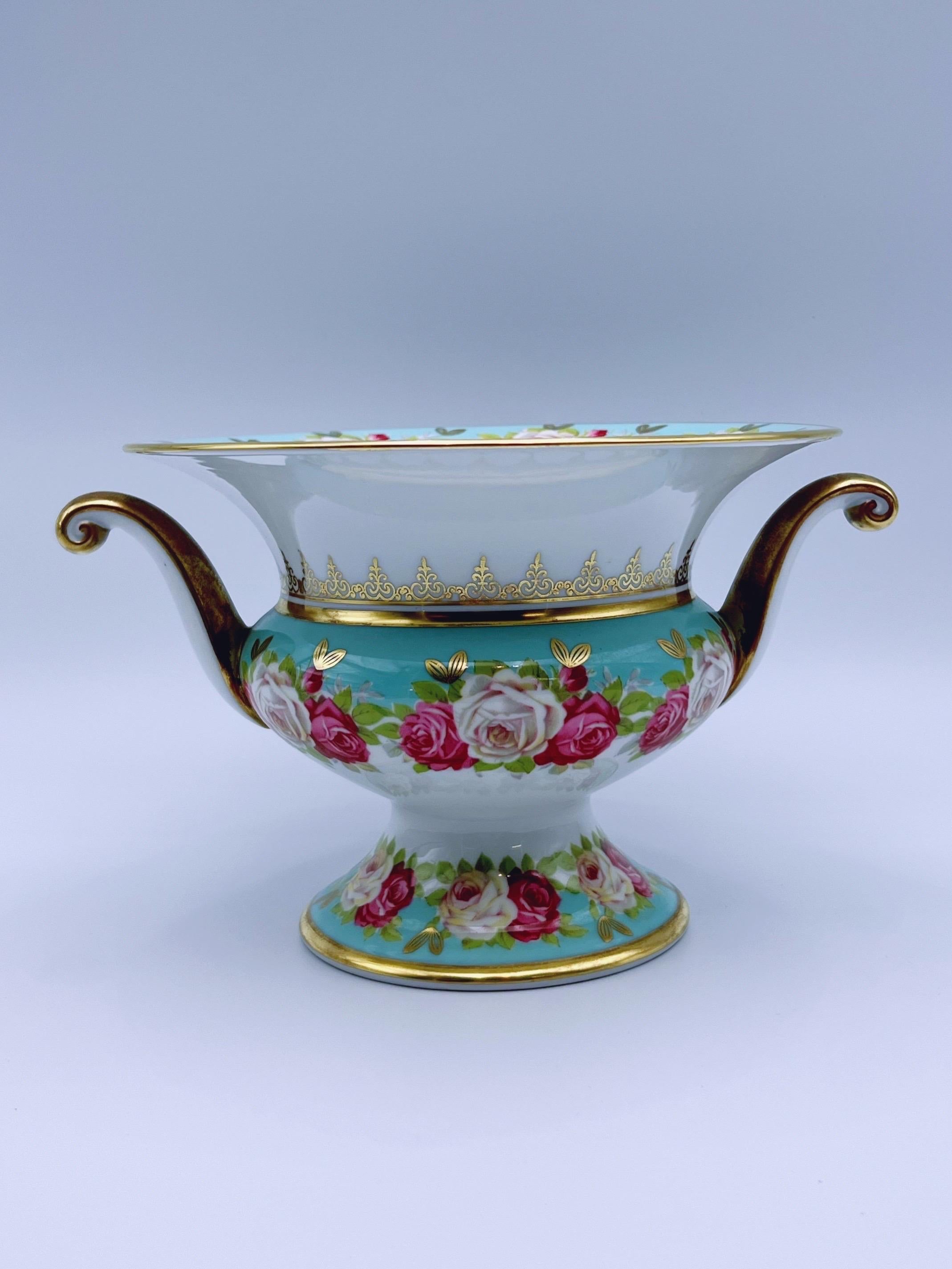 Tedesco Vaso a urna stile impero del 1900, Rudolf Wächter, Germania in vendita