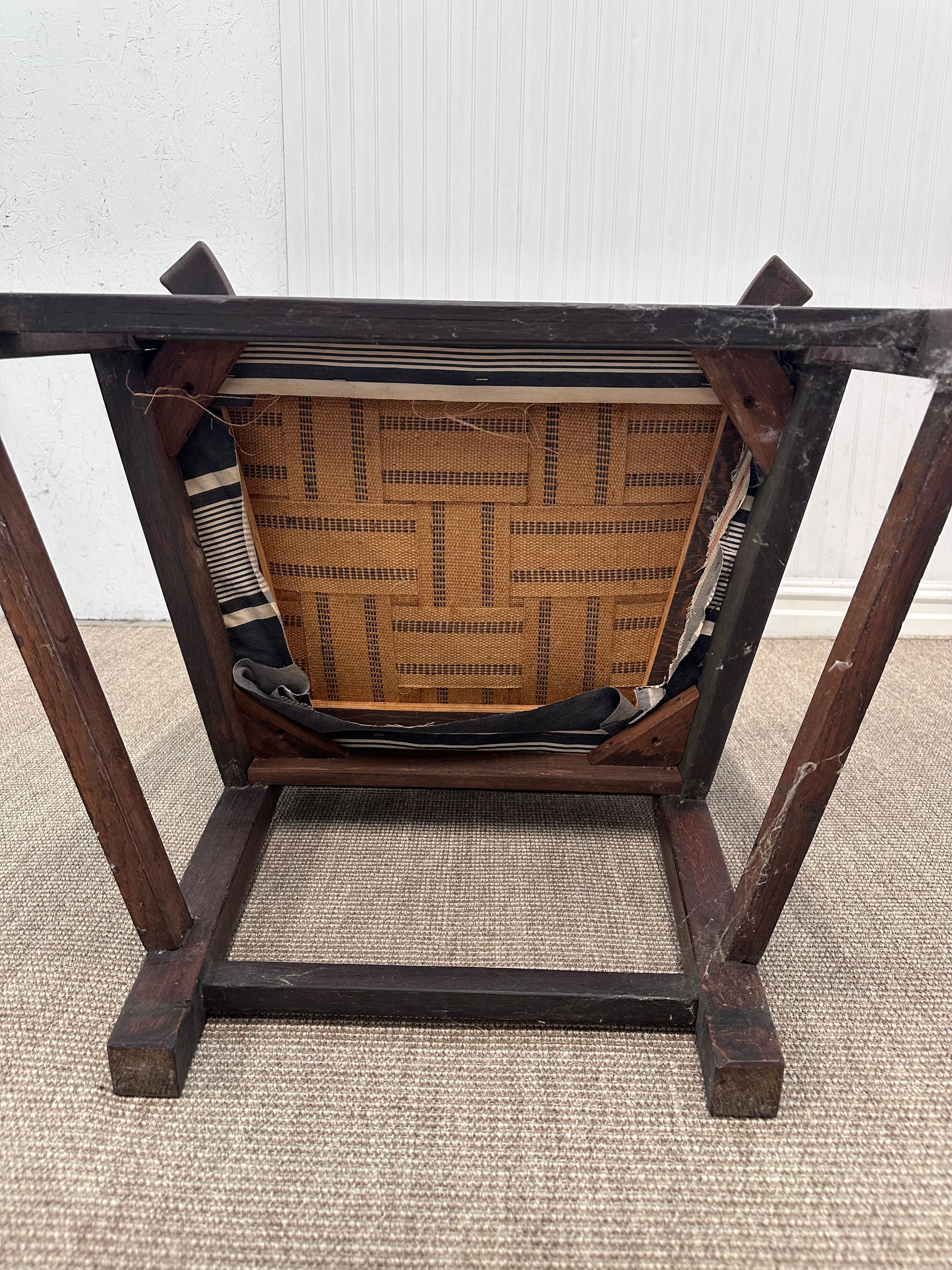 1900's English Antique Chippendale Style Chair en venta 7