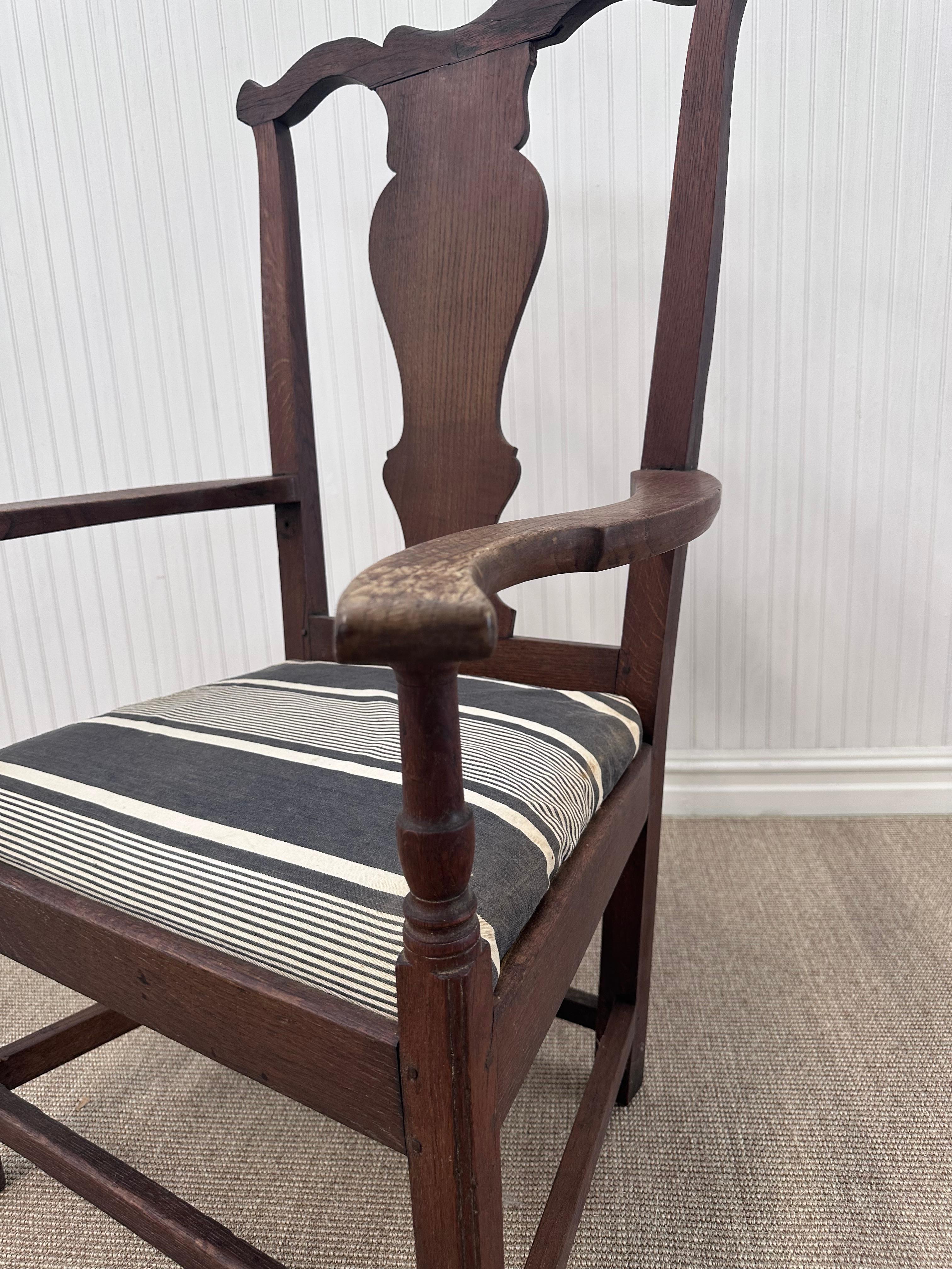 1900's English Antique Chippendale Style Chair en venta 9