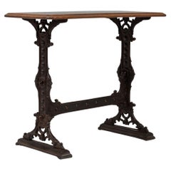 Used 1900s English Cast Iron Pub Table By Gaskell & Chambers