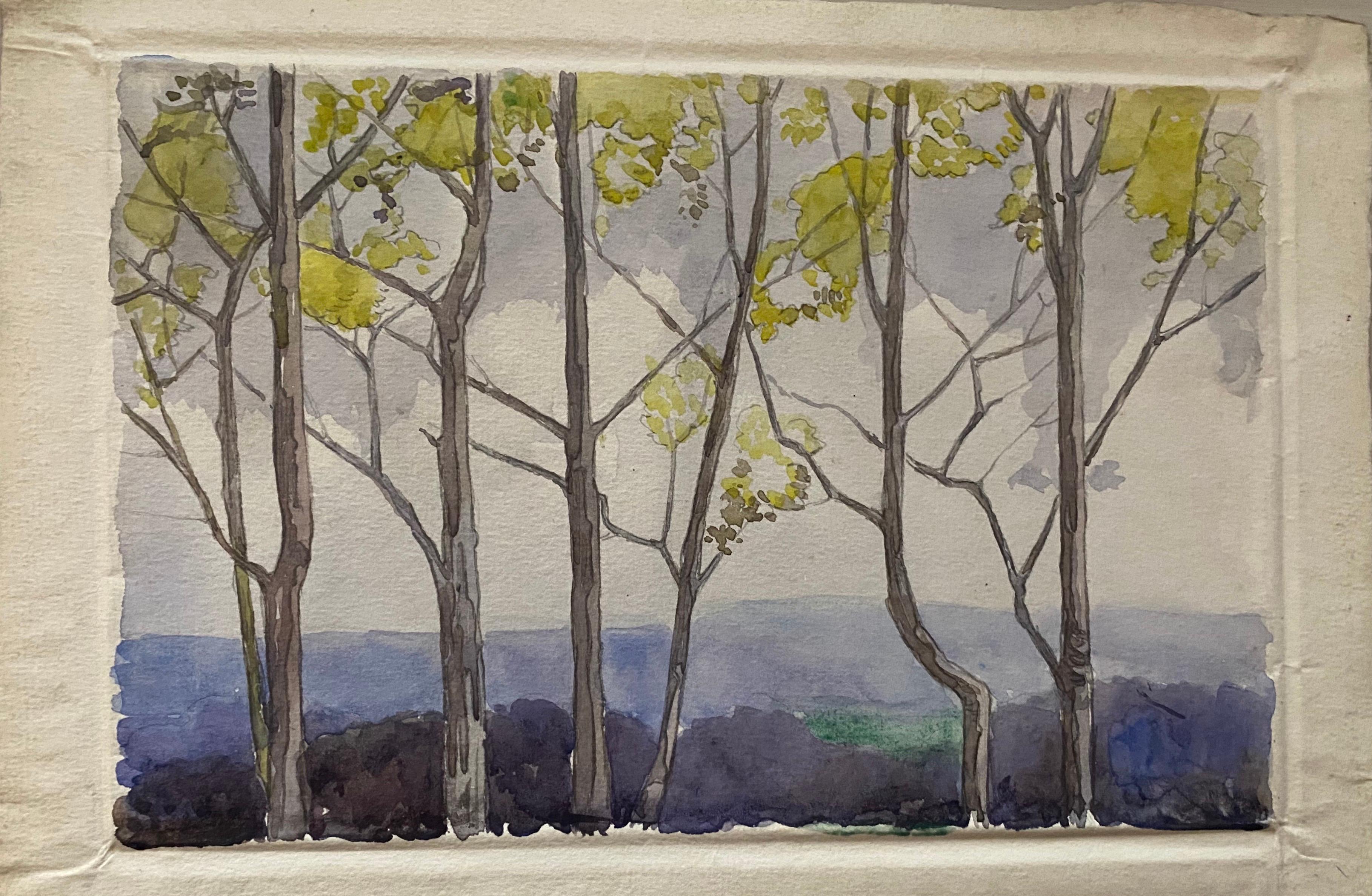Alberi danzanti
English School, primi anni del 1900
Acquerello originale su carta per artisti, senza cornice
Formato complessivo della carta: 7,25 x 11 pollici
Doppio lato.


Da un'ampia collezione privata di dipinti ad acquerello inglesi,