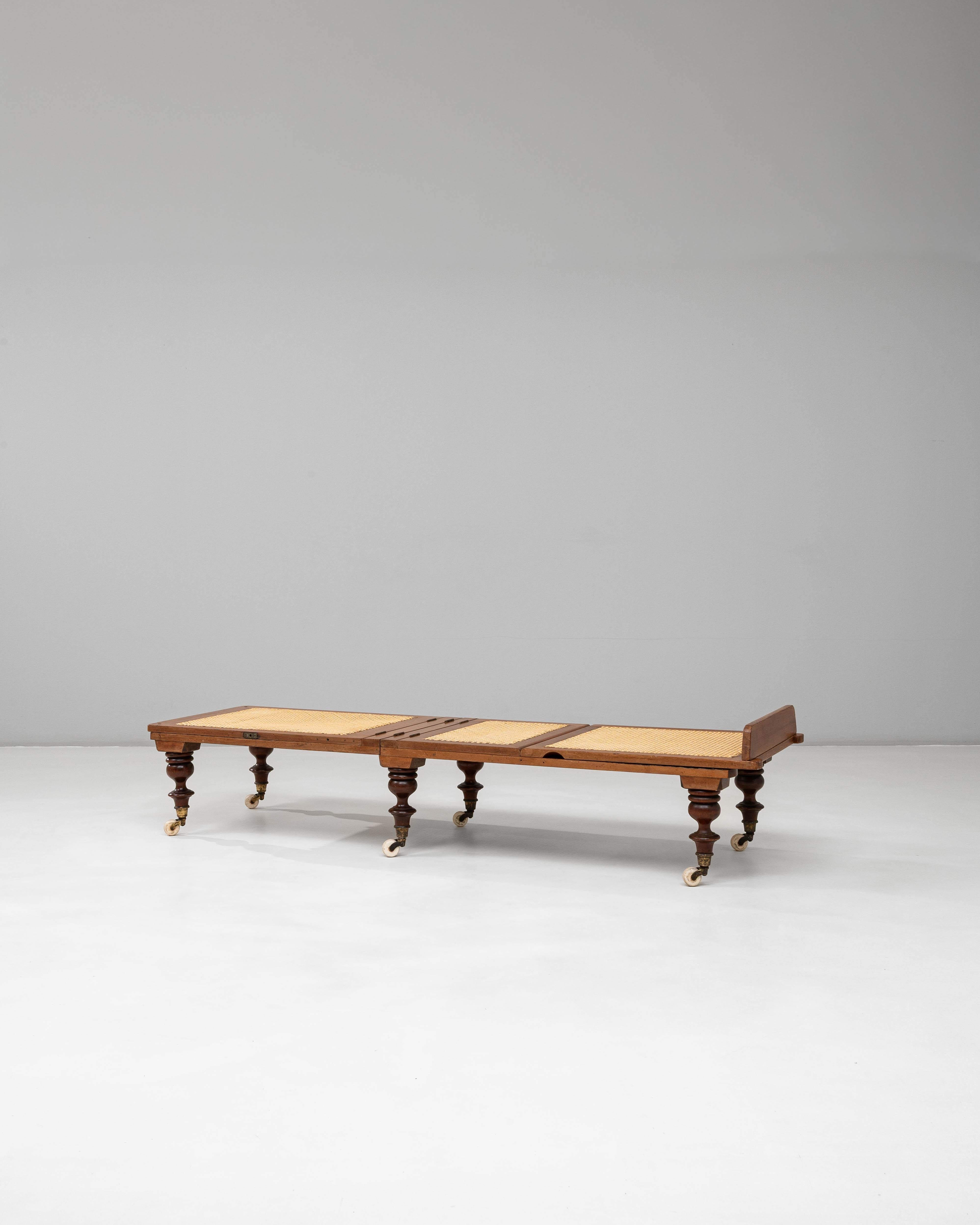 1900s Inglés Victoriano Caoba Plegable Daybed Por Robinson & Sons en venta 4