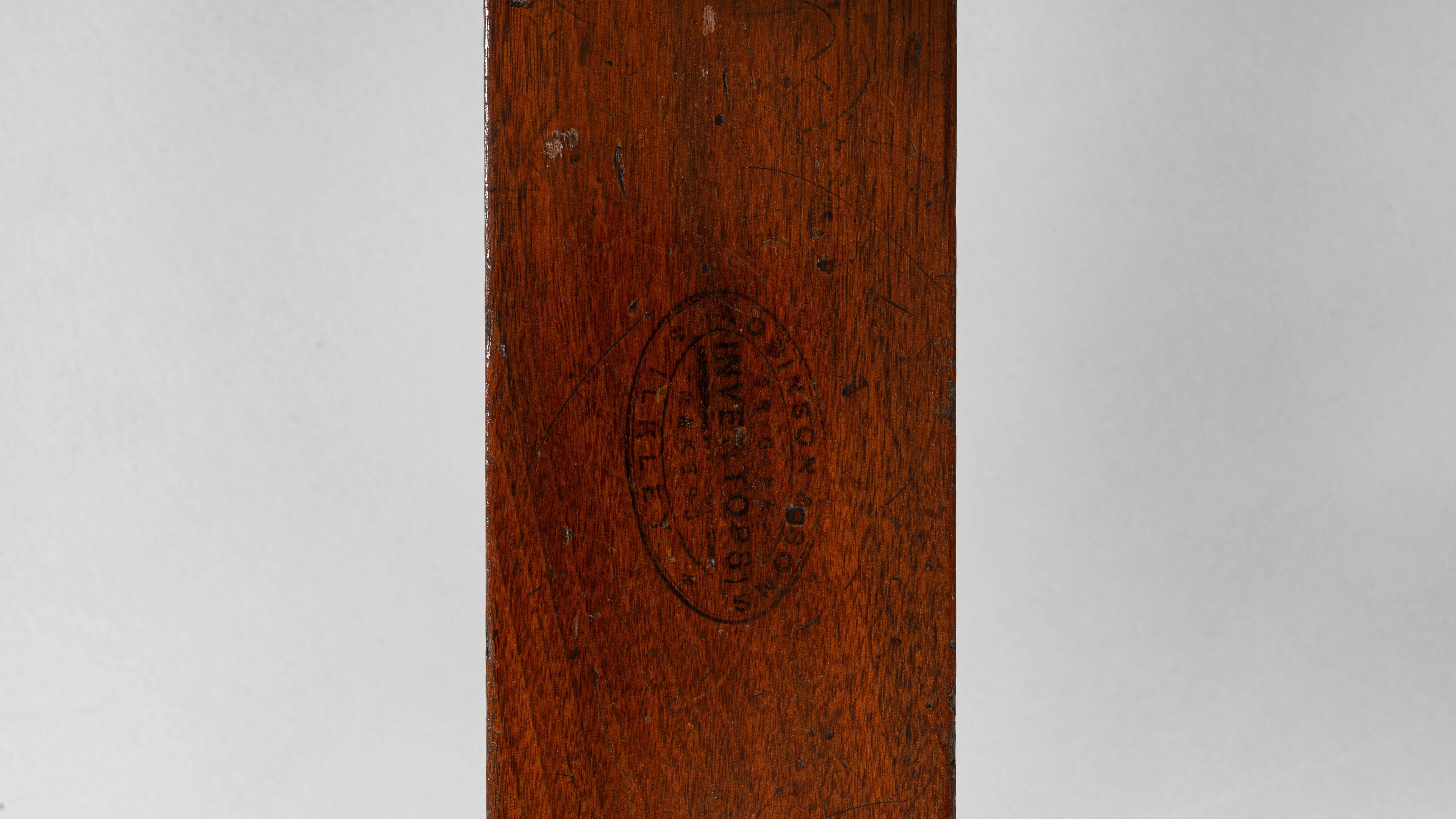 1900s Inglés Victoriano Caoba Plegable Daybed Por Robinson & Sons en venta 14