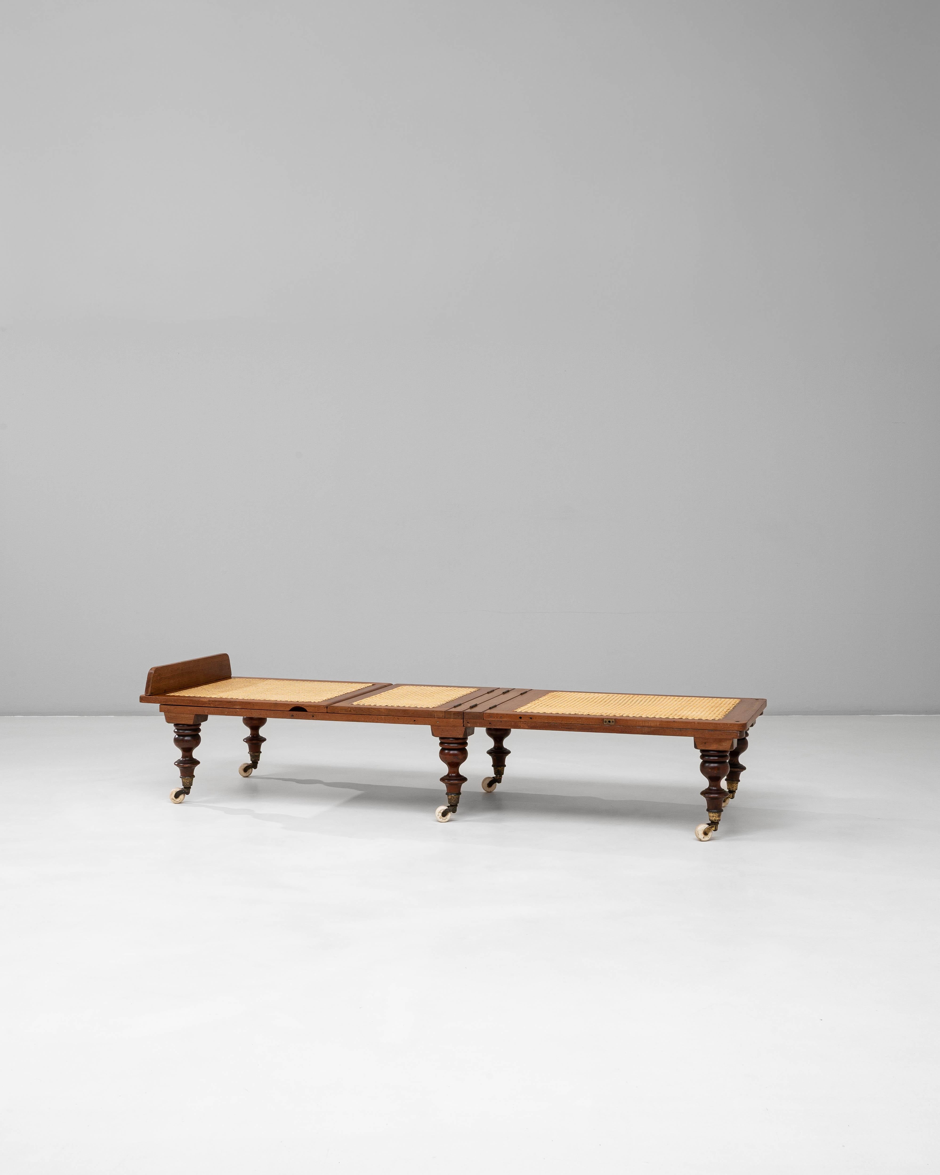1900s Inglés Victoriano Caoba Plegable Daybed Por Robinson & Sons en venta 2