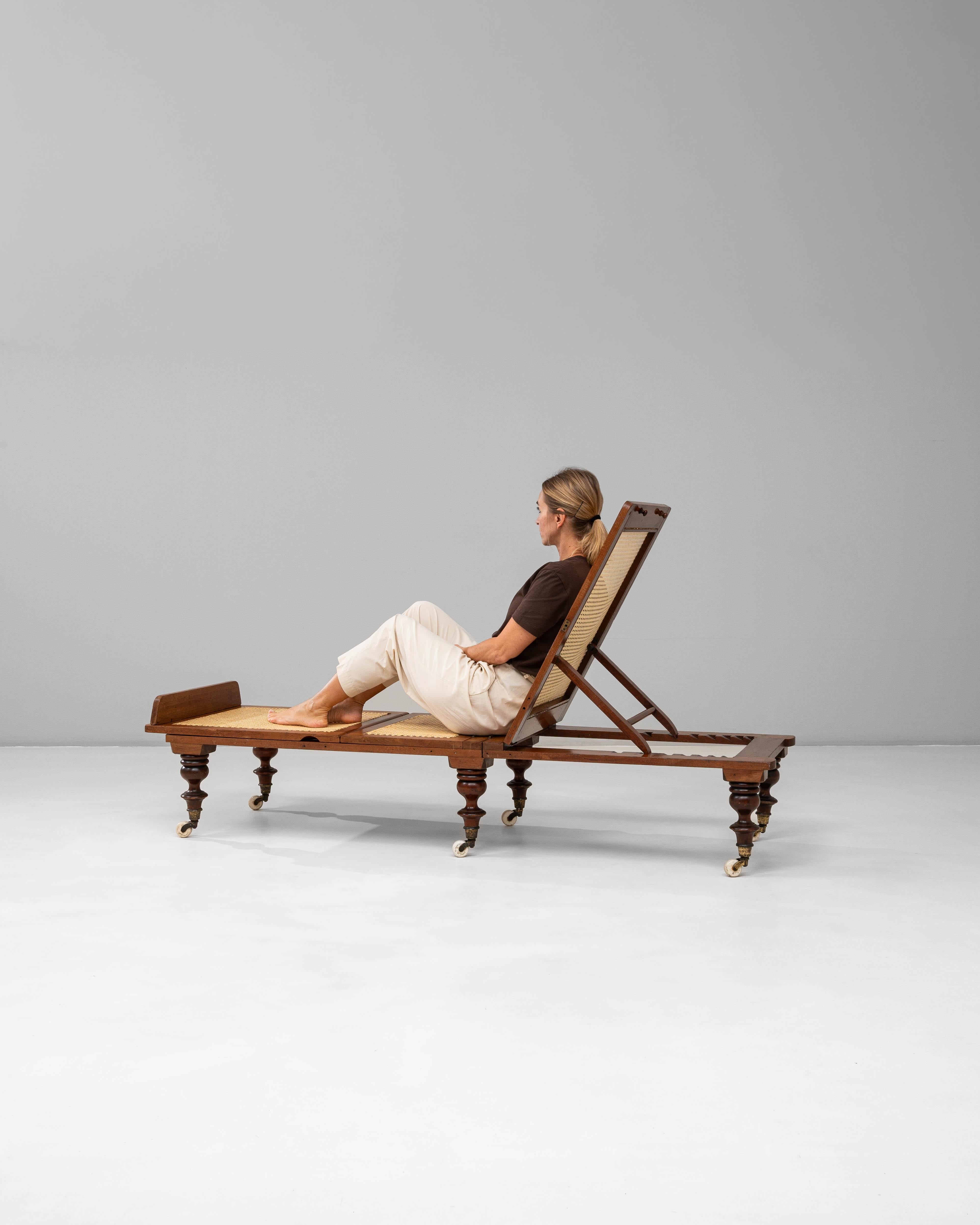 1900s Inglés Victoriano Caoba Plegable Daybed Por Robinson & Sons en venta 3