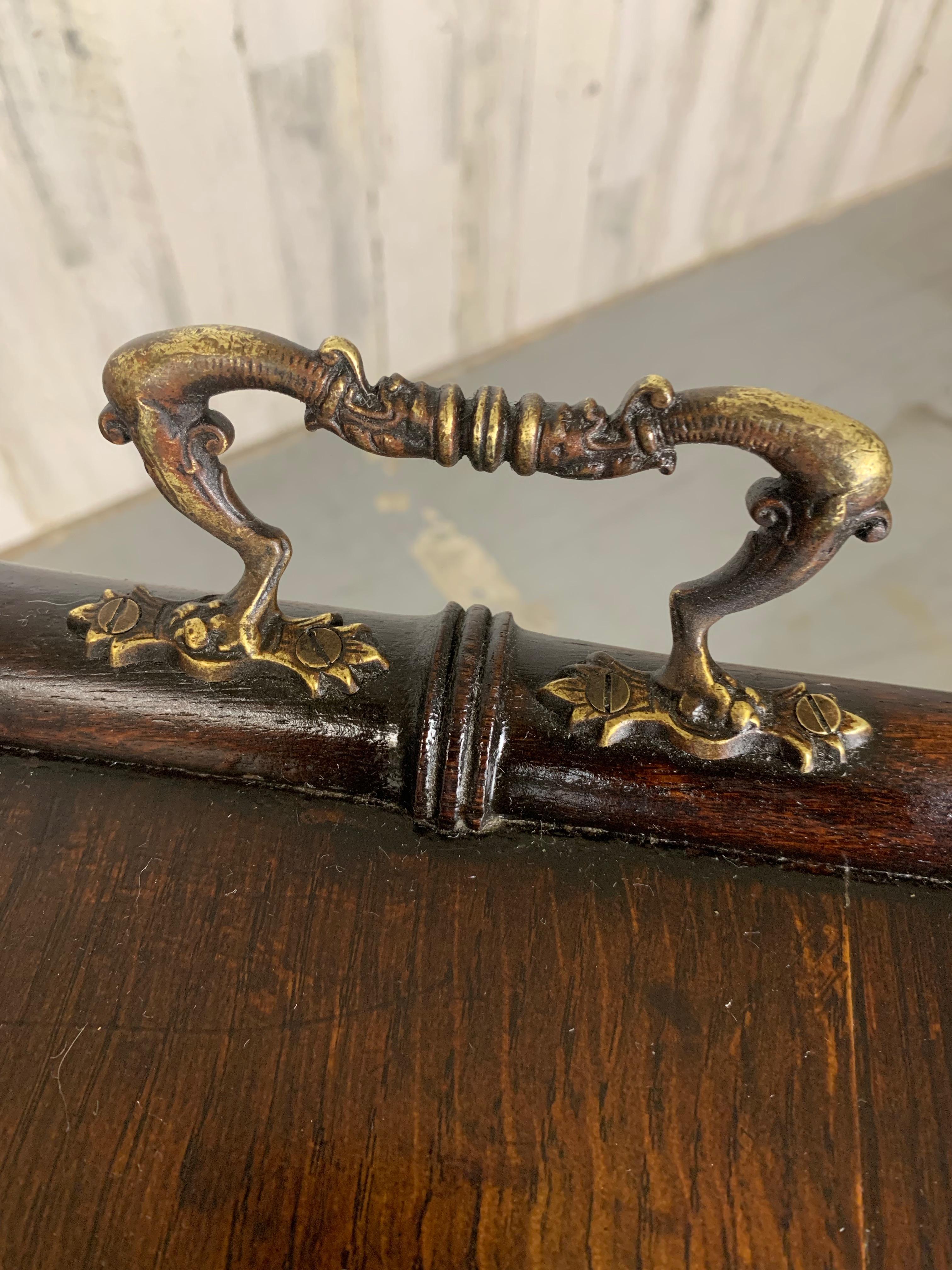 1900's Faux Bamboo Folding Butler Tray For Sale 3