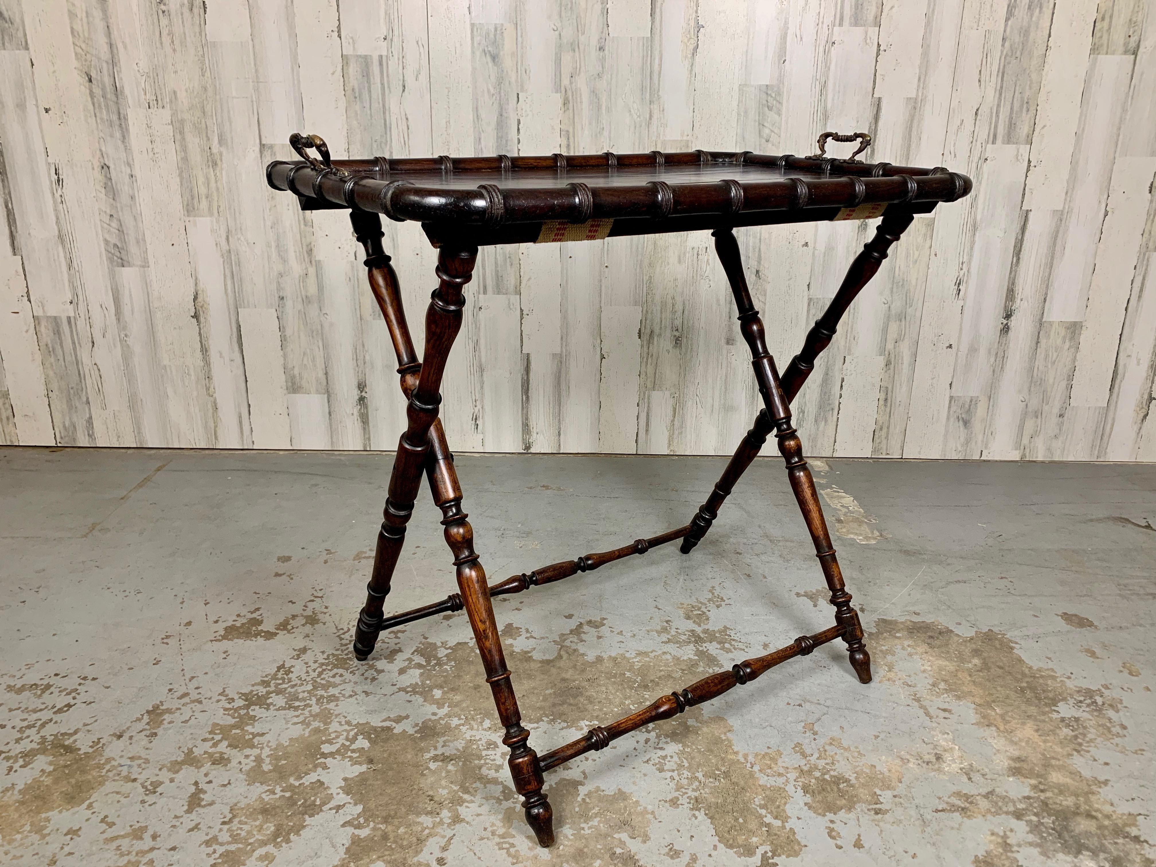 bamboo butler table