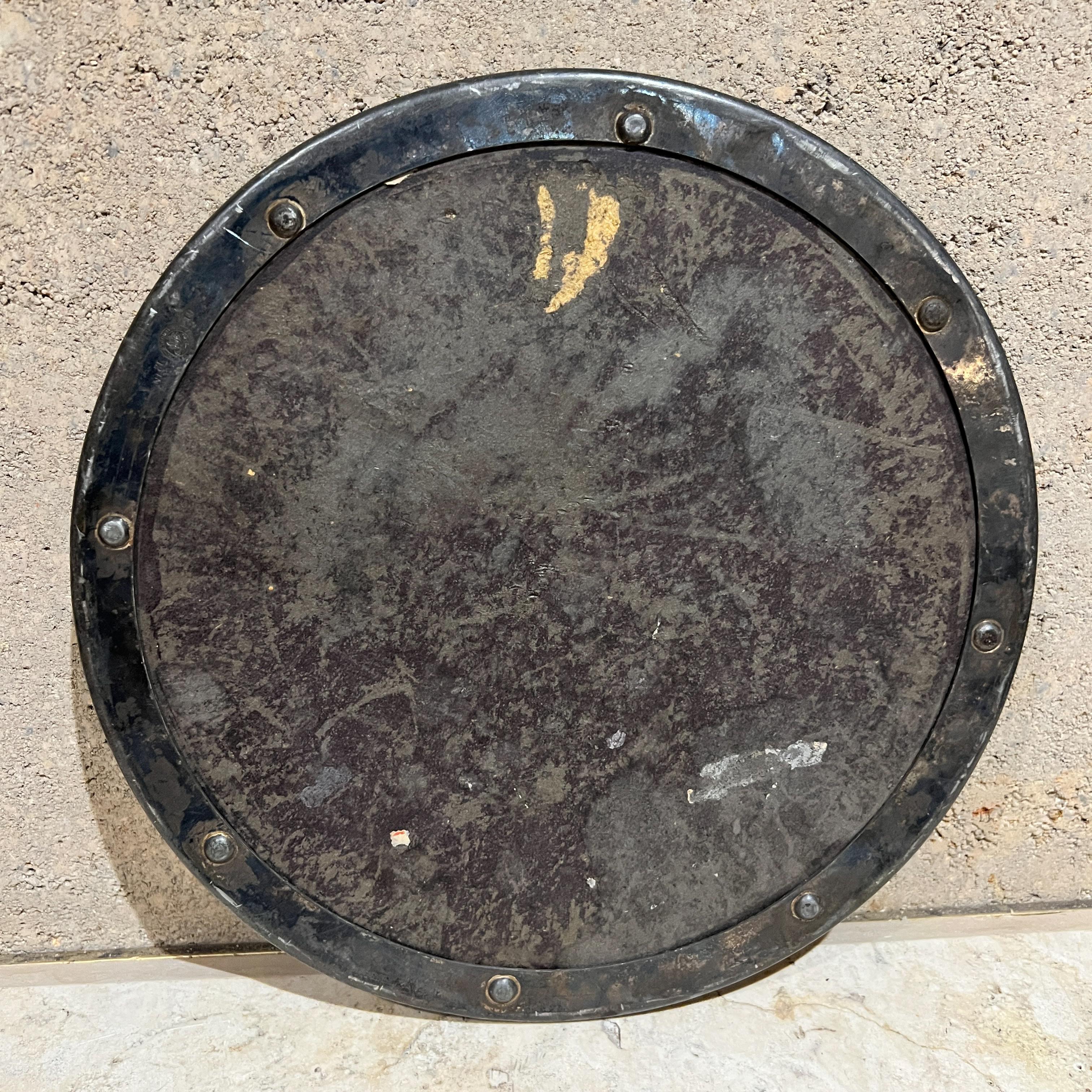 1900s Forbes Plata Bandeja Redonda Meseta Espejo Victoriano en venta 3